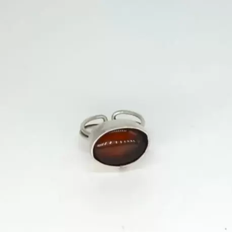 Jasper Taşlı Oval Yüzük K0663