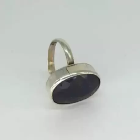 Safir Taşlı Oval Yüzük K0633