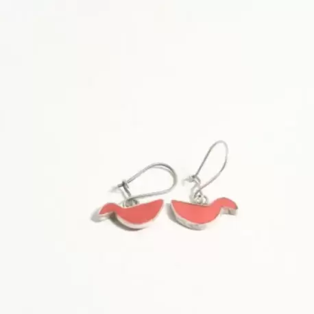 Kırmızı Kuş Küpe K0161