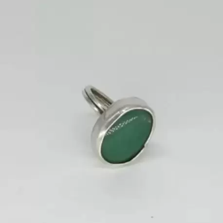 Aventürin Taşlı Oval Yüzük K0632