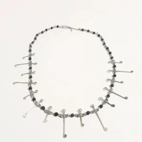 Lapis Lazuli Taşlı Nota Kolye K0195