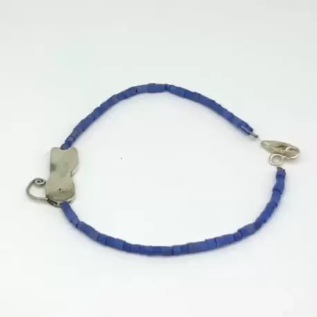 Lapis Lazüli Taşlı Kedi Bileklik K0940
