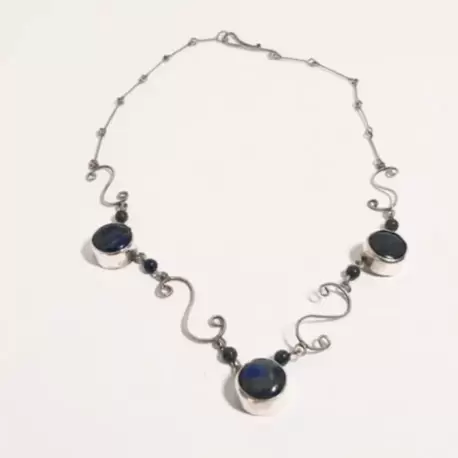 Lapis Lazuli Taşlı Takım K0189
