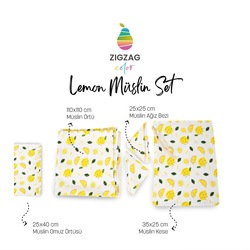 Lemon Müslin 5'li Set