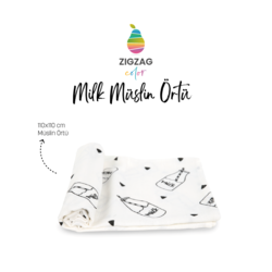 Milk Müslin Örtü
