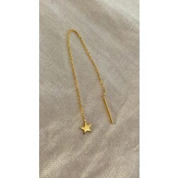 925 sallantılı Yıldız küpe modelimiz 