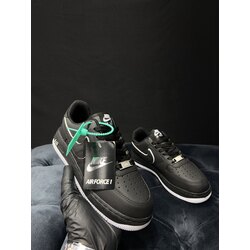 Nike Air Force Black-Black-White 