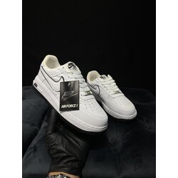 Nike Air Force 1 White-White-Black