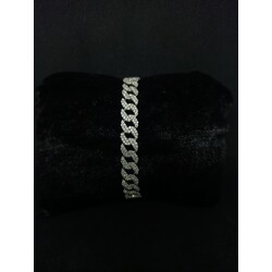 Taşlı gümüş bileklik