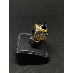 Topaz taşlı gümüş yüzük