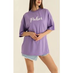Baskılı Oversize Süprem Tişört