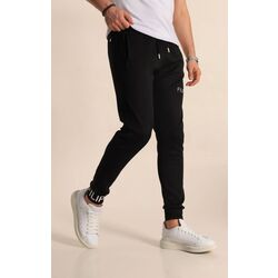 Slim Fit Scuba Kumaş Yazı Detaylı Paça Lastikli Eşofman Altı