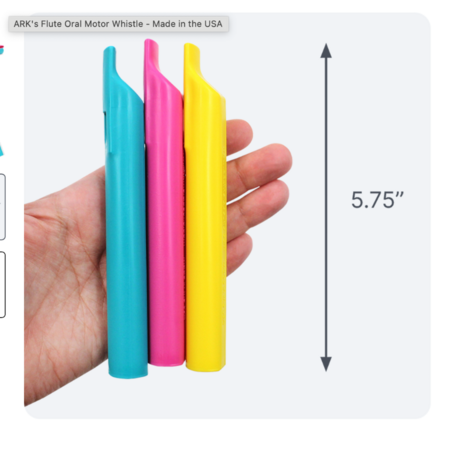 ARK FLUTE (Oral Motor için Tavsiye edilir