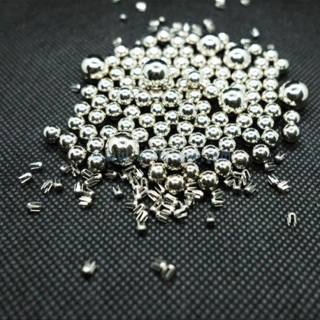 4 Mm Gümüş Renk Deliksiz Inci Boncuk Paketi - 25 gr (YAKLAŞIK 600-640 ADET)