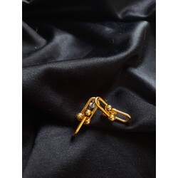 gold tiffany küpe