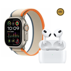 Watch 9 ULTRA 2 - 49 mm + Air 3. Nesil Bluetooth Kulaklık