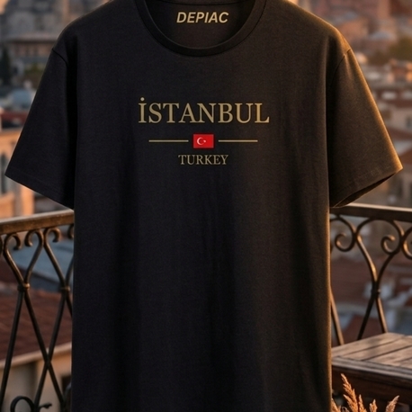 istanbul Baskılı Tişört
