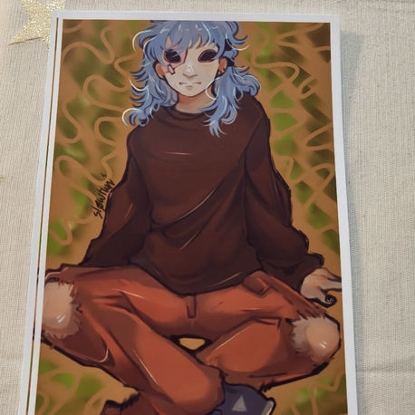 Sally Face Print A5