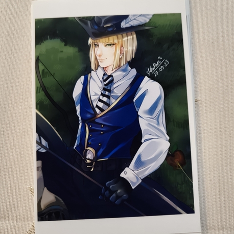 Twisted Wonderland Rook Hunt Print 10x15