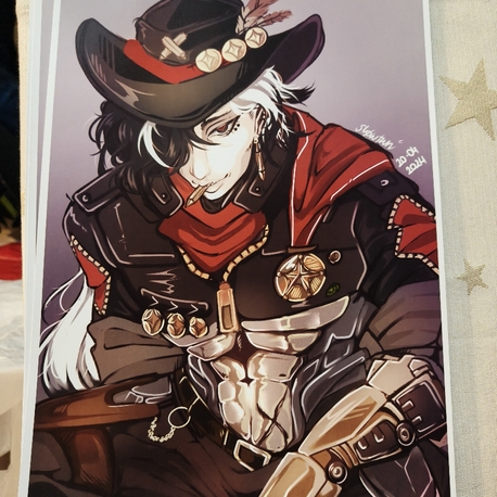 Honkai Star Rail Boothill Print A4