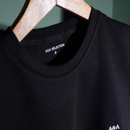 A&A Oversize Siyah Tişört