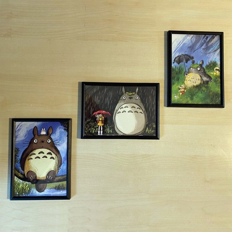 Totoro Çerçeve Seti (3lü)
