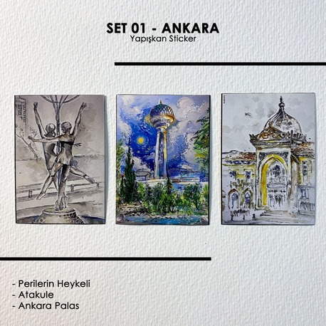 Sticker Seti 01 - Ankara