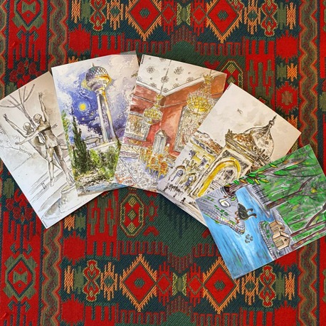 Kartpostal 5li Ankara Seti