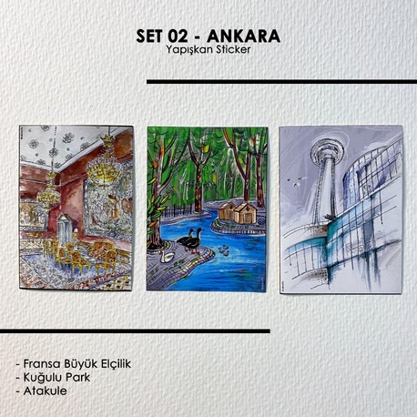 Sticker Seti 02 - Ankara