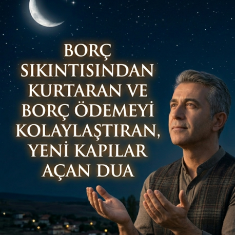 Borçtan Kurtulma ve Rızık Kapıları İçin Özel Dua Tasarımı (Dijital PDF)