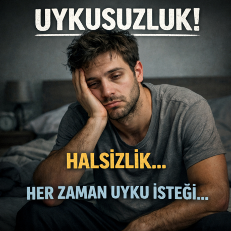 Uykusuzluk ve Halsizlik İçin Doğal Çözüm Rehberi (PDF)