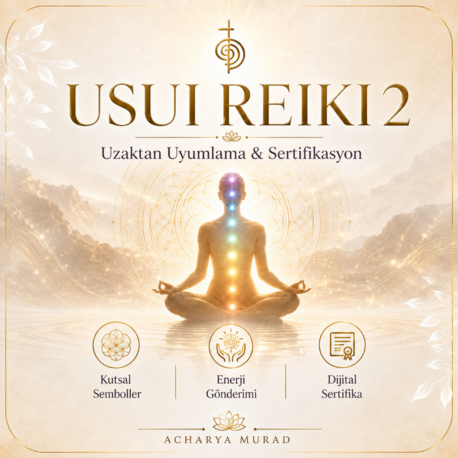 Usui Reiki 2 – Uzaktan Uyumlama & Sertifikasyon