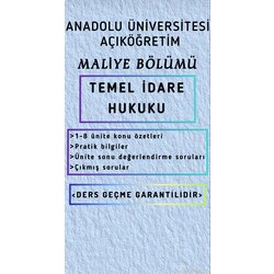TEMEL İDARE HUKUKU