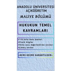 HUKUKUN TEMEL KAVRAMLARI