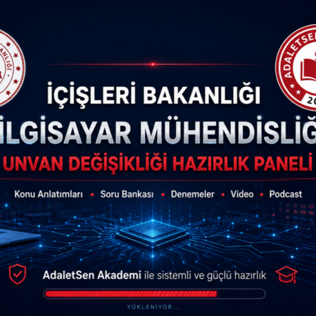 İÇİŞLERİ BAKANLIĞI BİLGİSAYAR MÜHENDİSLİĞİ HAZIRLIK PAKETİ