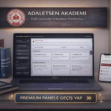 AdaletSen Akademi Premium Üyelik 