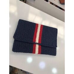 Kağıt İp Clutch Çanta (Tommy Desen) 