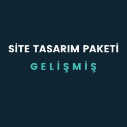 Site Tasarım Paketi | Gelişmiş