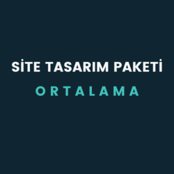 Site Tasarım Paketi | Ortalama