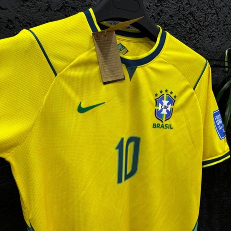 Brezilya Klasik İç Saha Forması - "Neymar Jr. 10"