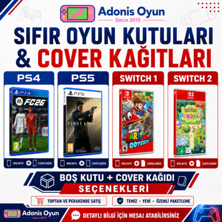 BOŞ CD KUTUSU + KUŞE KAĞIT