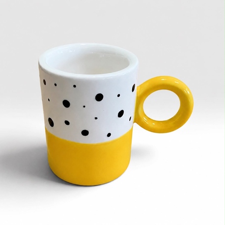 POLKA Espresso Fincanı — Sarı