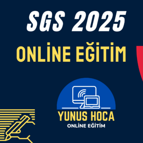 SGS ONLİNE EĞİTİM 2025 /2