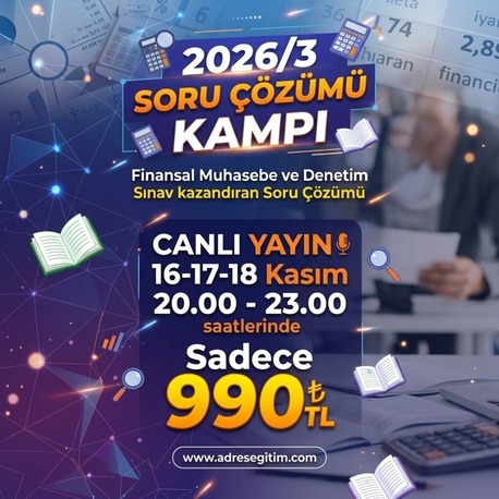 Canlı Soru Çözümü Kampı
