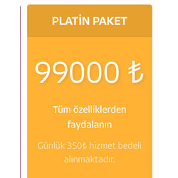 PLATİN PAKET