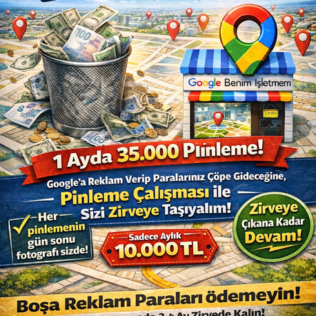 Google Harita Pinleme