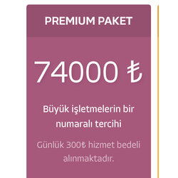 PREMİUM PAKET
