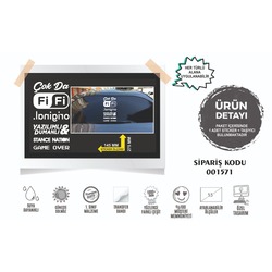 Özel Kesim Sticker Araç Yazısı (001571 - Sipariş No) 