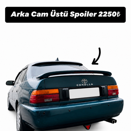 Arka cam spoiler 