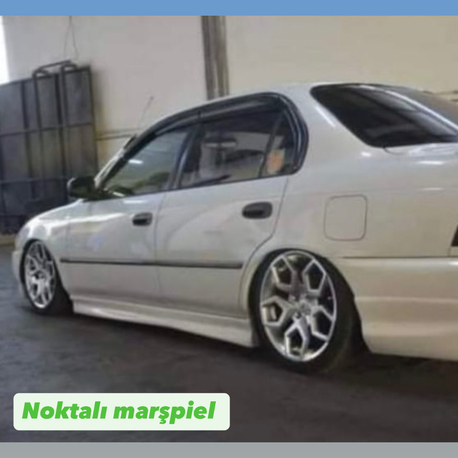 Noktalı marşpiel takım 